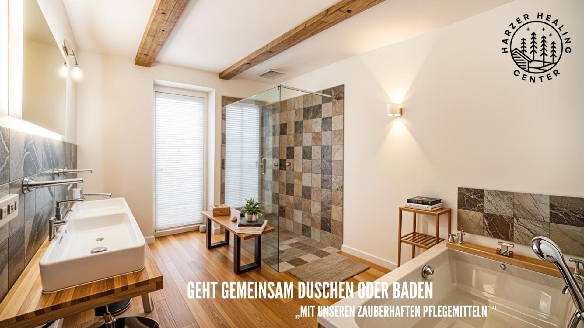 Harzer Healing Center 2024 Gemuetliche Landhauswohnung Mit Fussbodenheizung,Xxl Kochinsel,Xxl Regenduschen,Modern,Hochwertig,Persoenlich,Vollausgestattet Elbingerode  Exterior foto