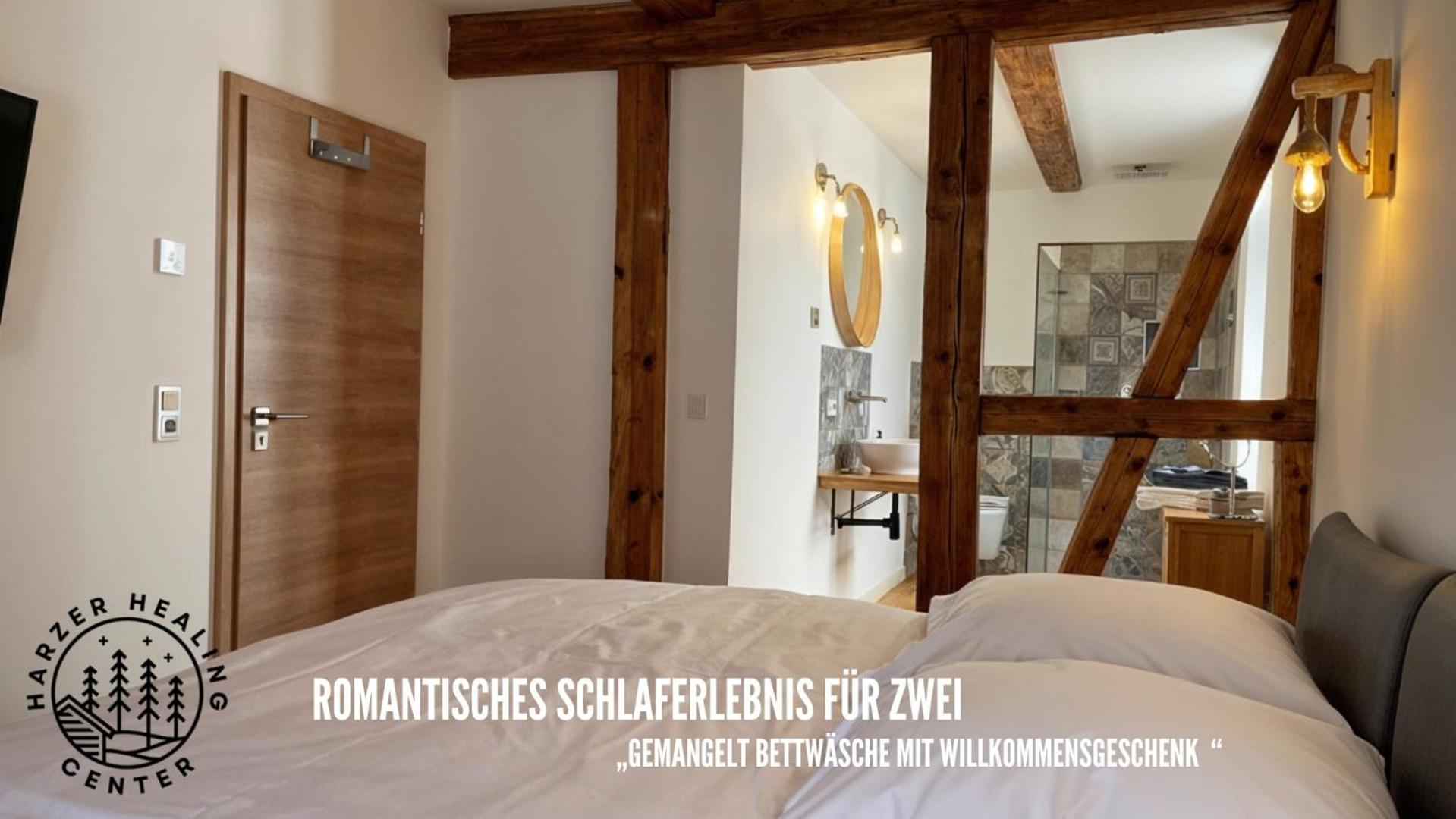 Harzer Healing Center 2024 Gemuetliche Landhauswohnung Mit Fussbodenheizung,Xxl Kochinsel,Xxl Regenduschen,Modern,Hochwertig,Persoenlich,Vollausgestattet Elbingerode  Exterior foto